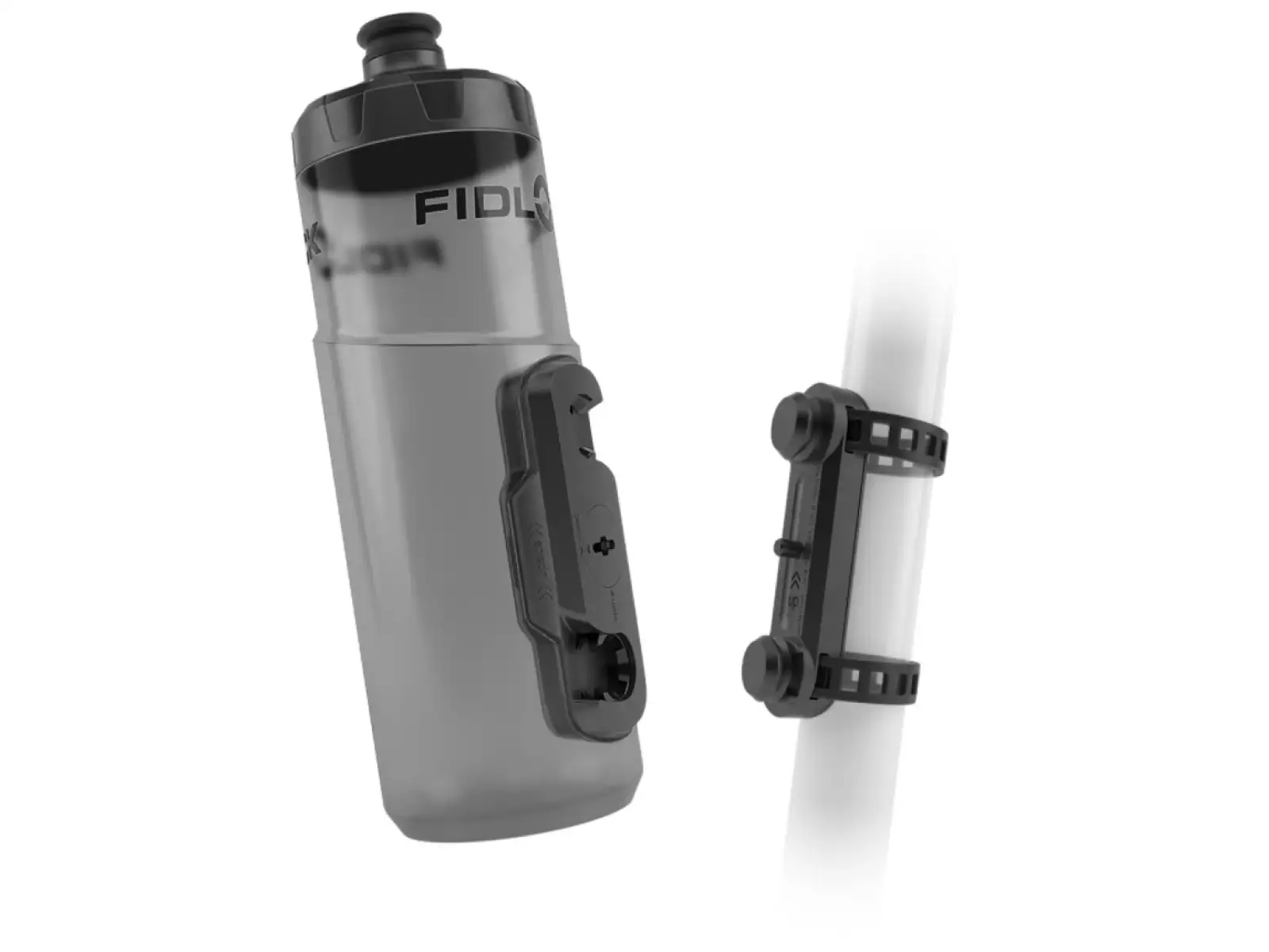 Fidlock Twist Set Dark Flasche 600 ml + Uni Base
