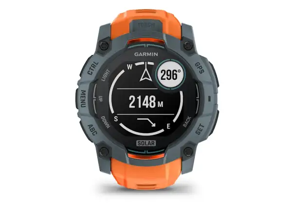 Garmin Instinct 3 Solar 50 mm Smartwatch Twilight/Solstice Band