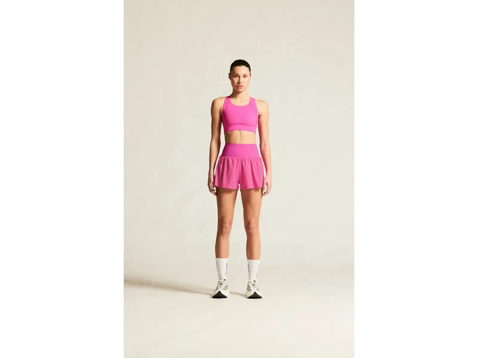 Craft Hypervent Wide Damen-Laufshorts rosa