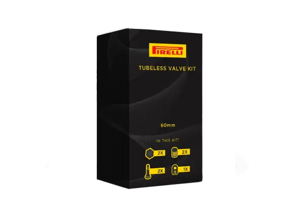 Pirelli Tubeless-Ventile 40mm schwarz