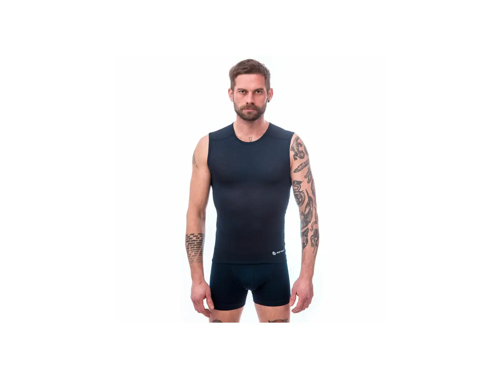 Sensor Coolmax Air Herren Tanktop Deep Blue