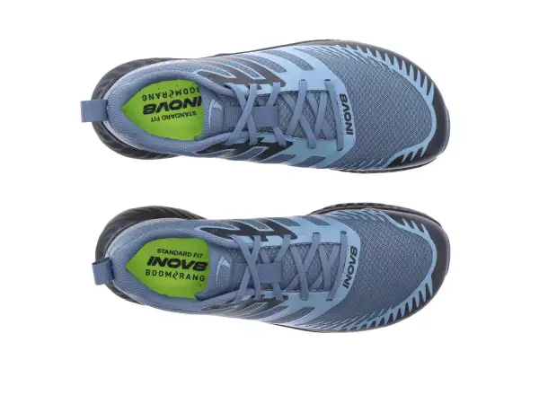 Inov-8 Trailfly wide Herren-Laufschuhe Blue Grey/Black/Slate