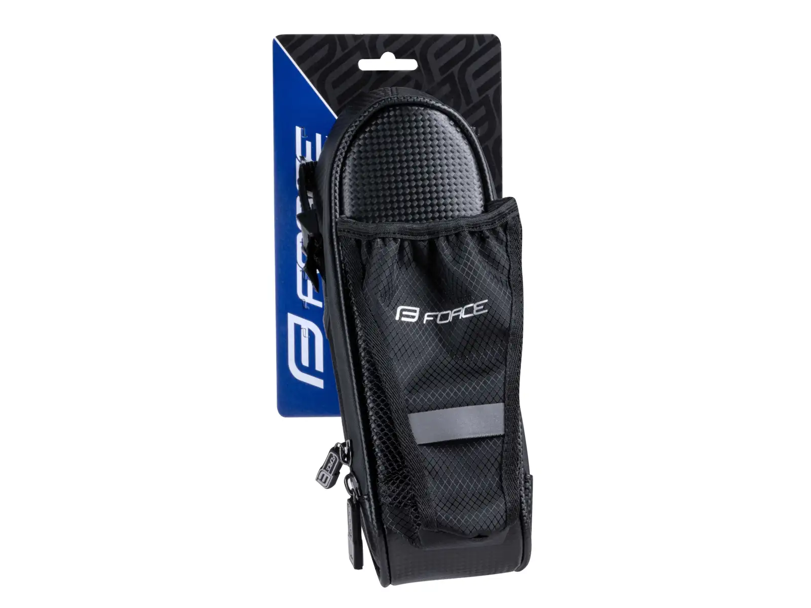 Force Fuse Satteltasche 1,2 l + Netzhalter 0,5 l Schwarz