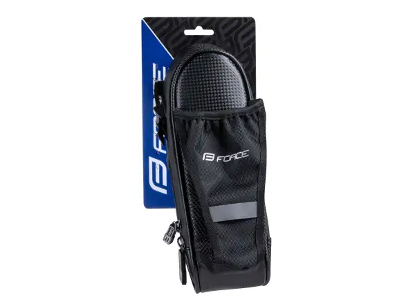 Force Fuse Satteltasche 1,2 l + Netzhalter 0,5 l Schwarz
