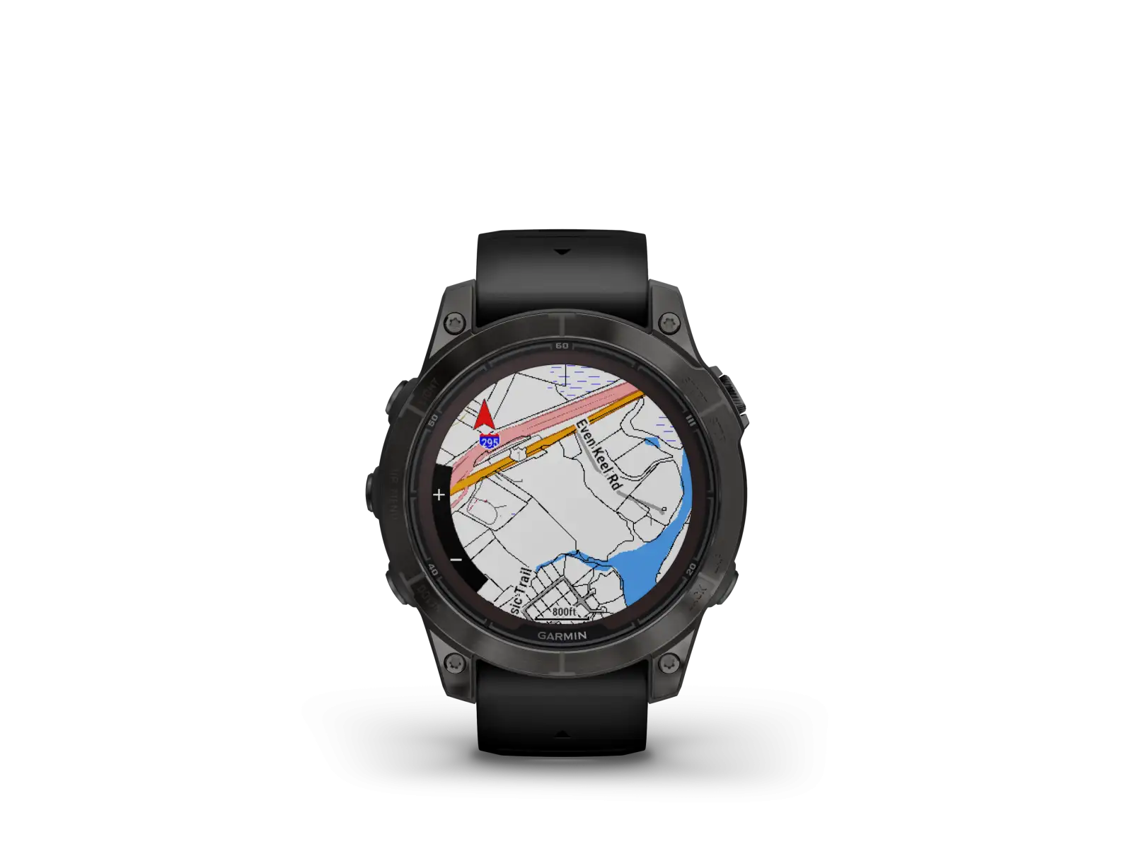 Garmin fenix 7 Pro Sapphire Solar Edition Smartwatch Carbon Grey DLC Titanium/Black