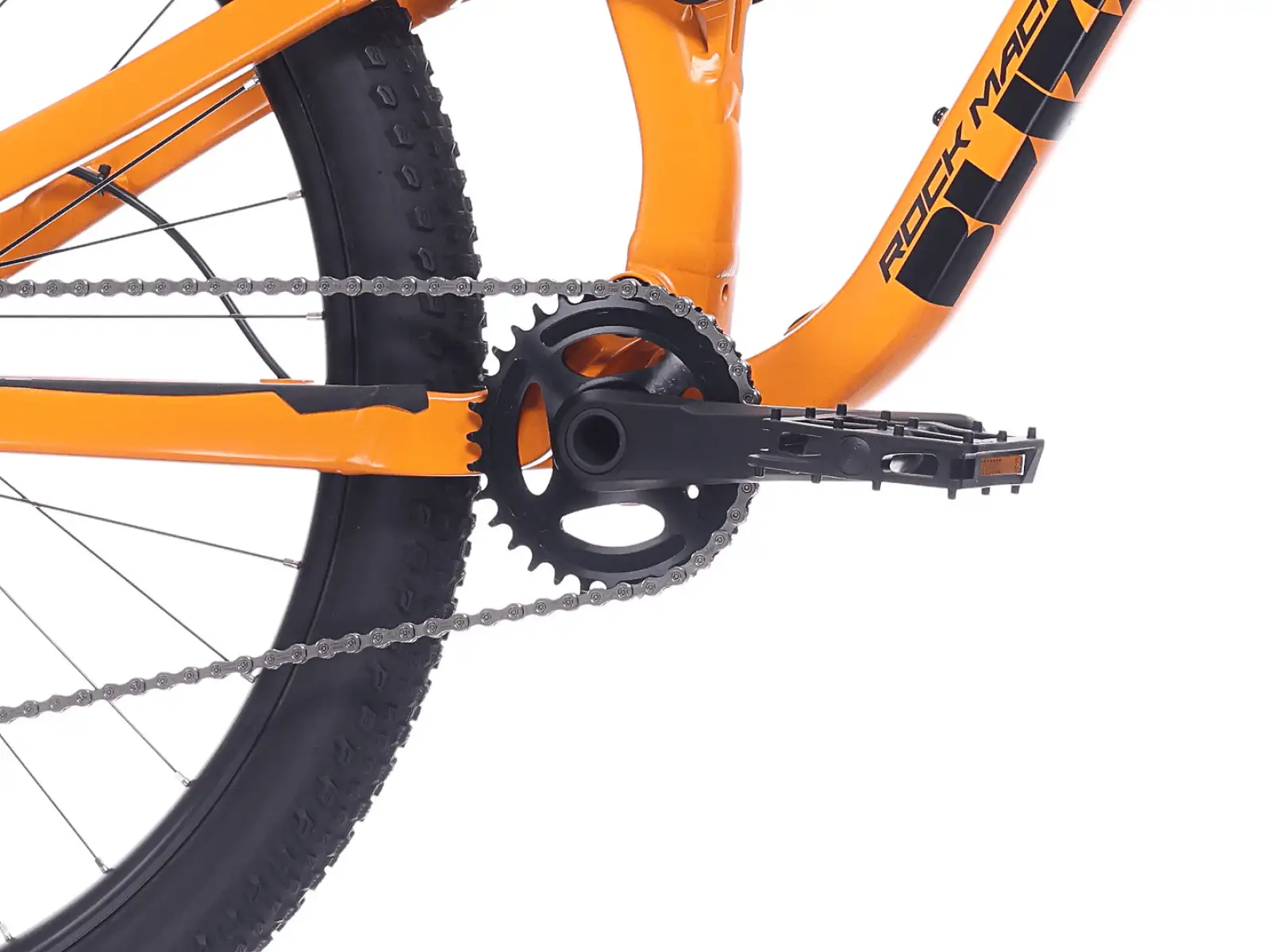 Rock Machine Blizz FS 30-27 Mountainbike Matte Lava Orange