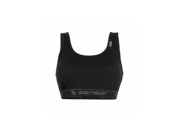 Sensor Merino Active Damen-BH schwarz