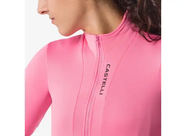 Castelli Sinergia 3 Damen-Trikot Langarm Rosa giro