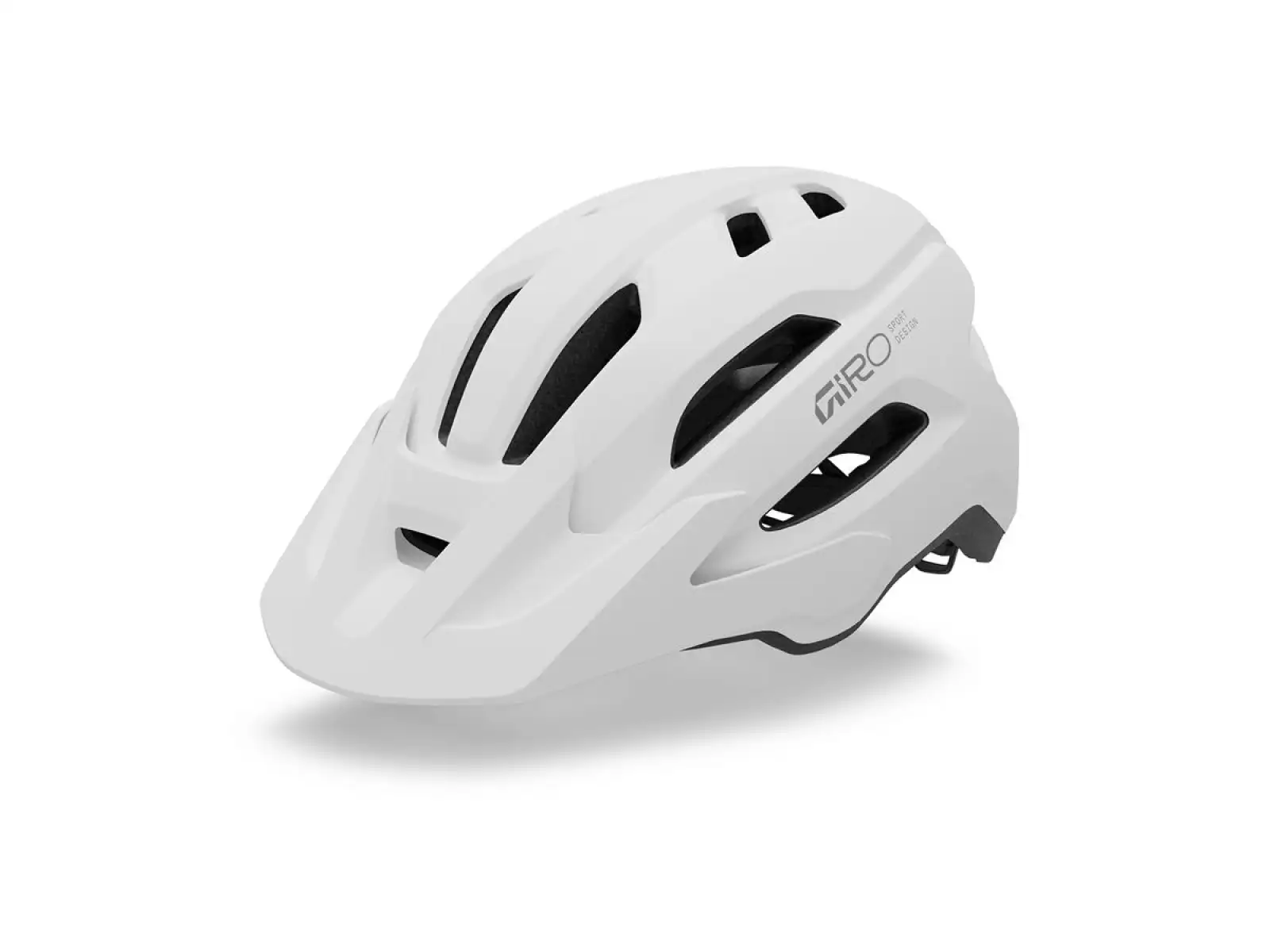 GIRO Fixture II MIPS Damenhelm Mat White/Chrome