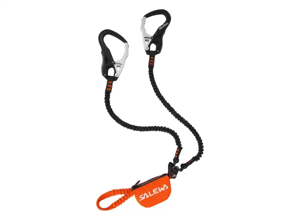 Salewa Set Via Ferrata Ergo Tex Klettersteigfallschutz Black/Orange