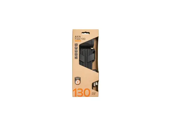 AXA Faltschloss Fold 130 schwarz