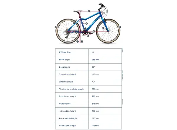 Academy Grade 3 Belt Kinderfahrrad 16" rot