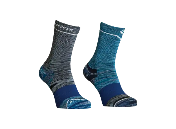 Ortovox Alpine Mid Herren Socken Blue Nunatak
