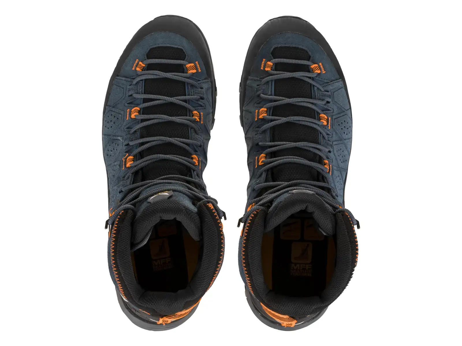 Salewa Alp Trainer 2 Mid Gore-Tex Herrenstiefel Dark Denim/Fluo Orange