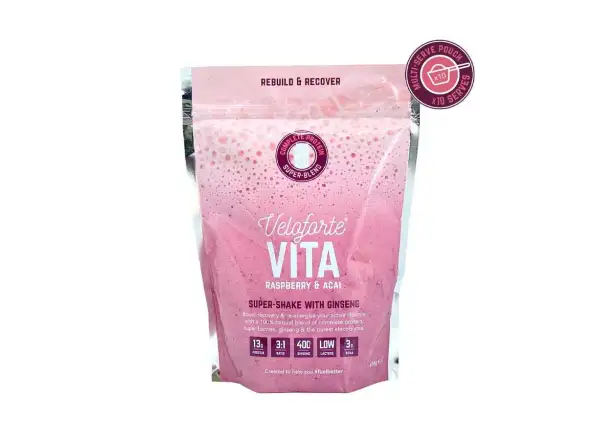 Veloforte Vita Proteinshake 10er – Himbeere & Acai