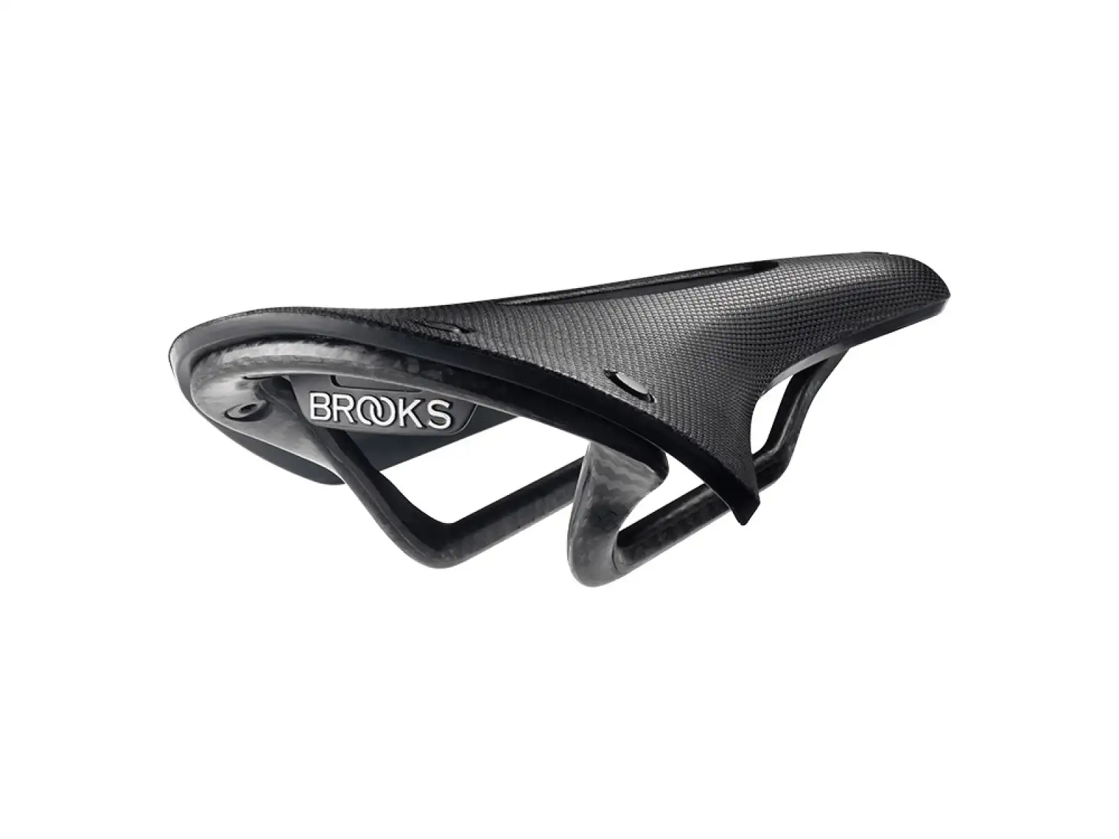 Brooks C13 Carved Herrensattel, schwarz, 145 mm.