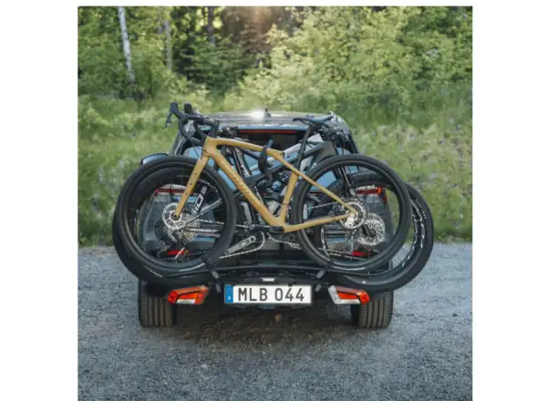 Thule EasyFold XT Black/Silver Träger für 2-3 Fahrräder für Anhängerkupplung