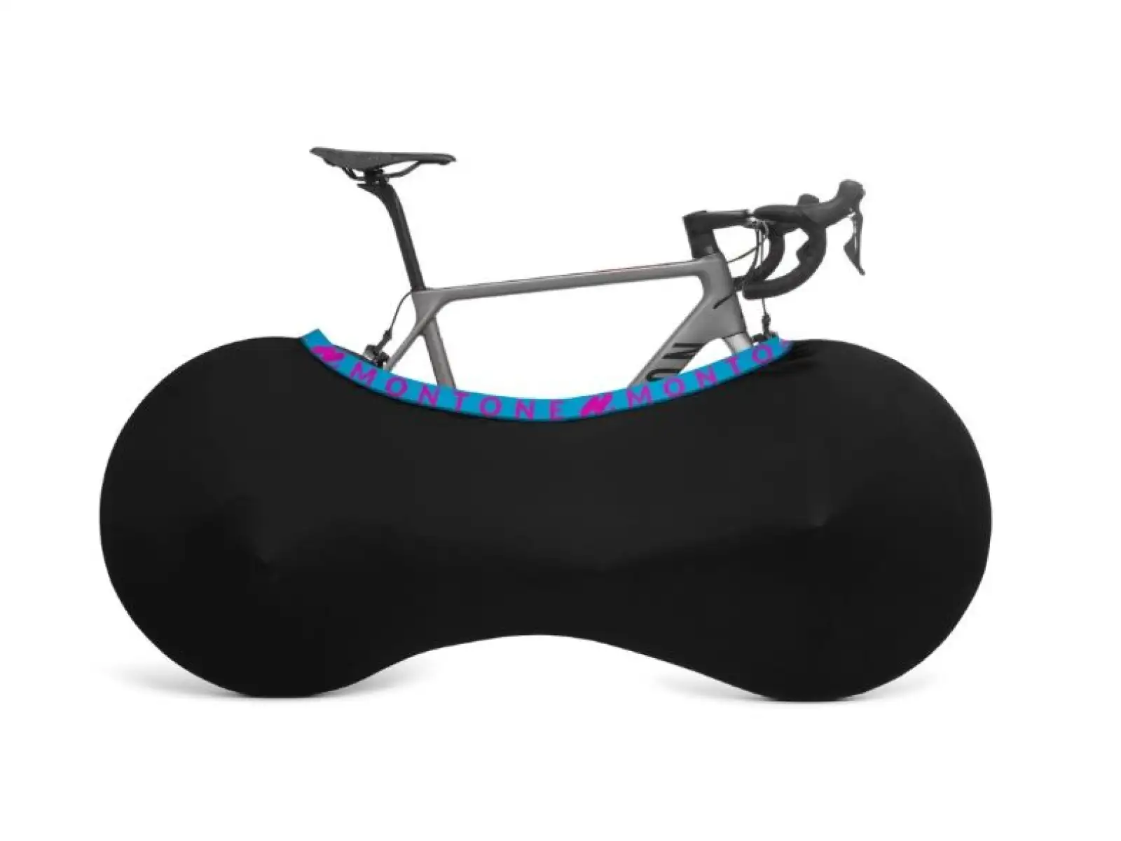 Montone Fahrrad mKayak 2.0 Fahrradabdeckung für den Innenbereich, blau/lila