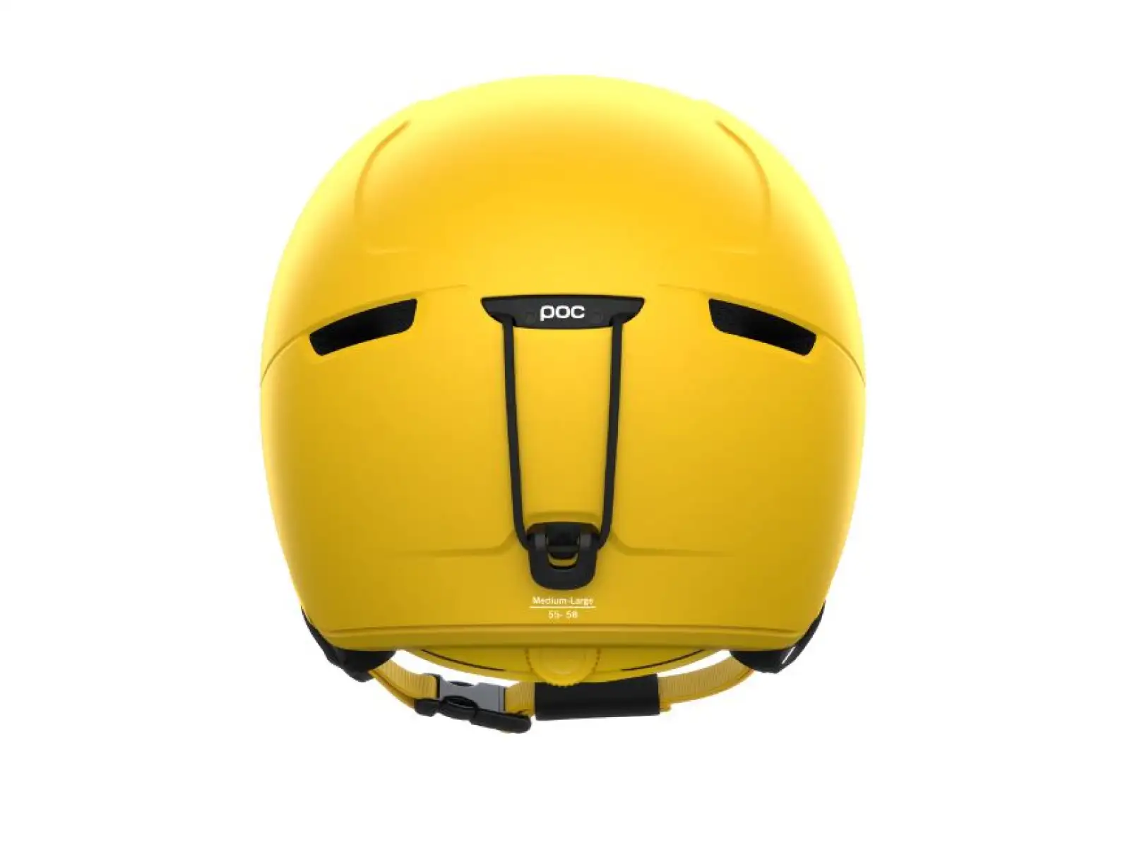 POC Obex Pure Skihelm Sulphite Yellow Matt