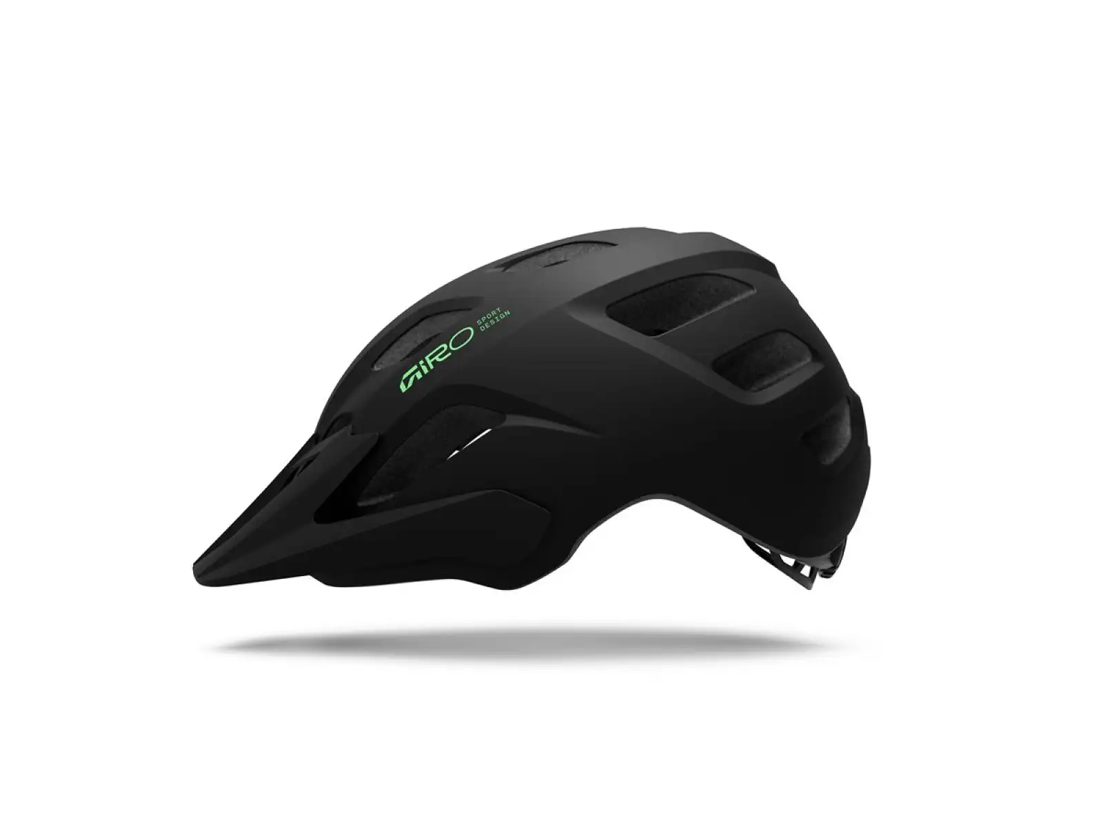 Giro Tremor Child Kinderhelm Mat Black/Vivid Green