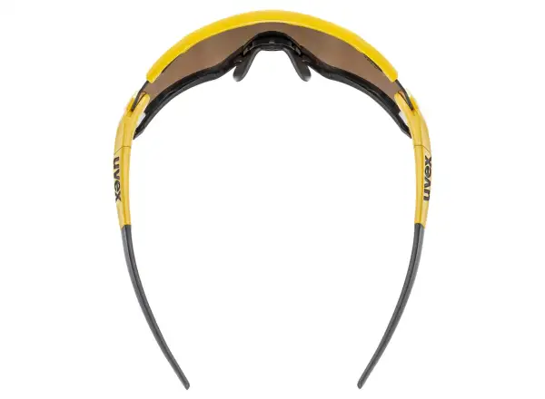 Uvex Sportstyle 228 Fahrradbrille Sunbee Black Mat/Mirror Yellow