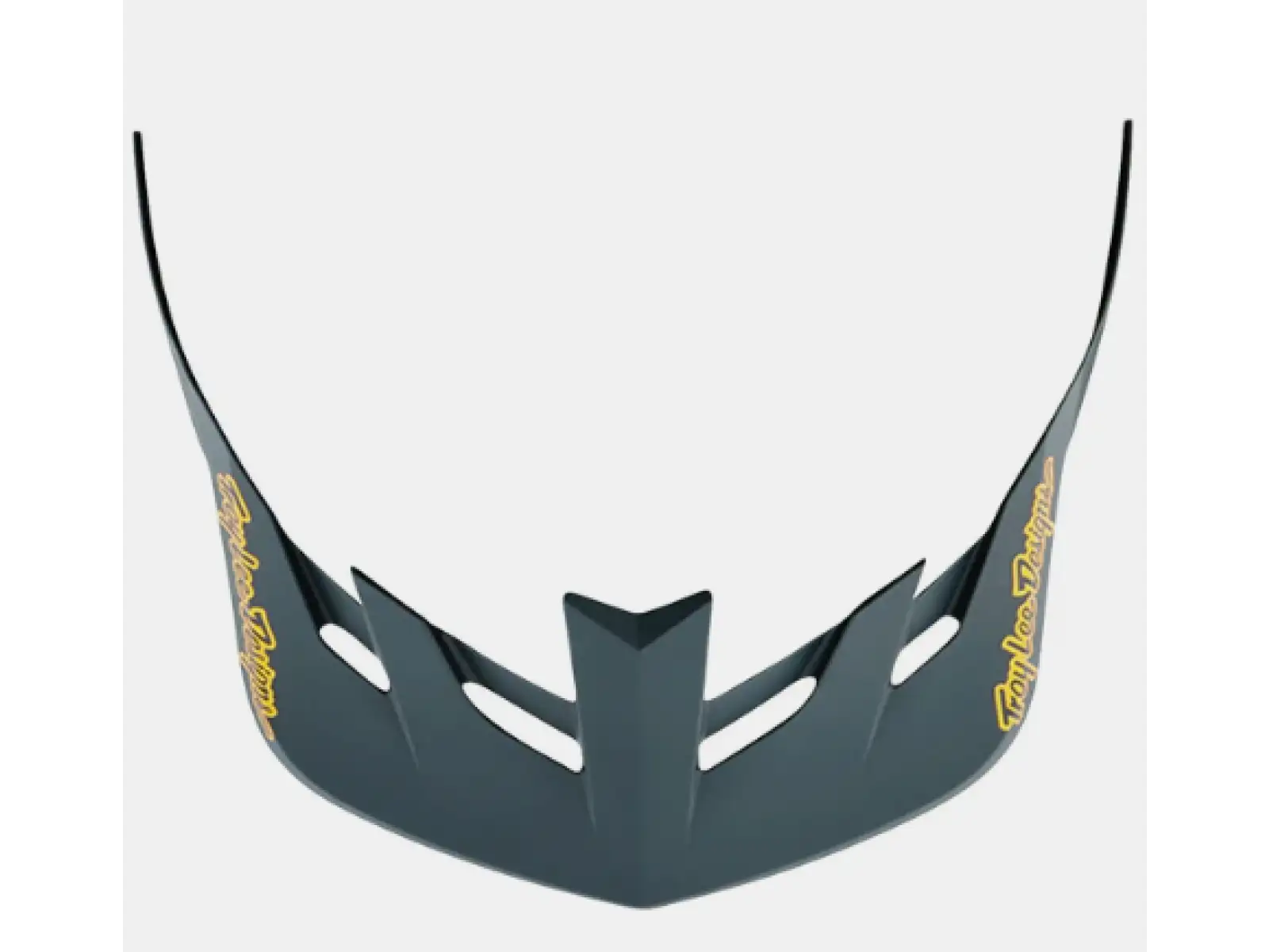 Troy Lee Designs Flowline Point Kinderhelm Gray/Gold