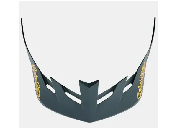 Troy Lee Designs Flowline Point Kinderhelm Gray/Gold