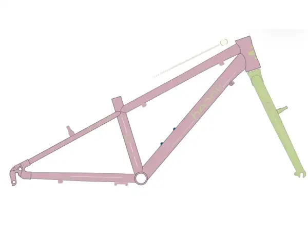 Beany Zero 24 Kinderfahrrad Pink
