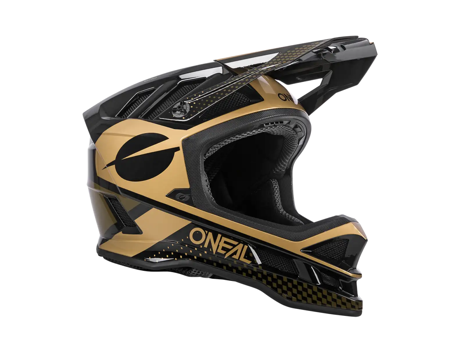 ONeal Blade Polyacrylite Ace V.22 Helm Schwarz/Gold