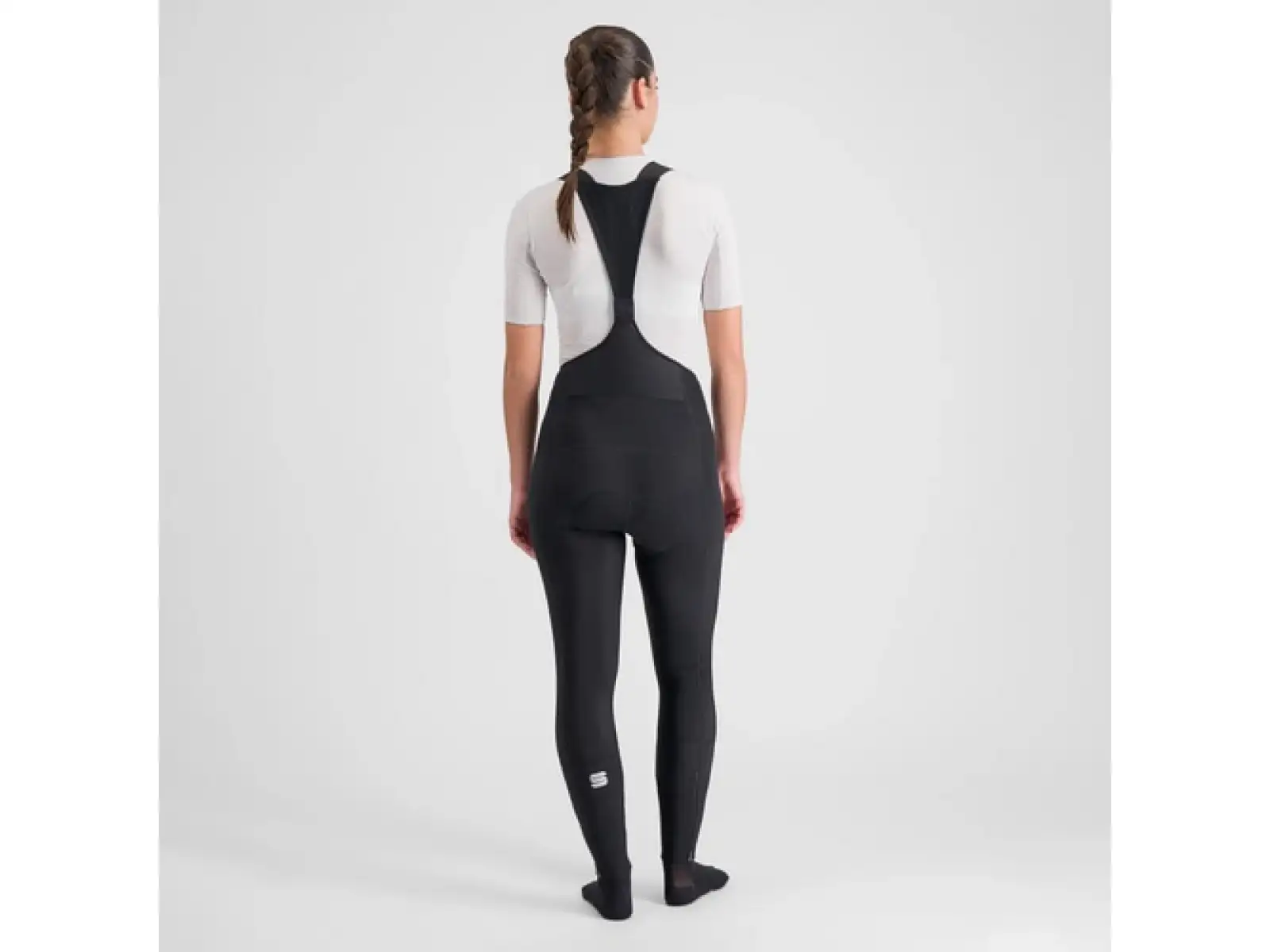 Sportful Bodyfit Pro Damen-Strumpfhose mit Latz und Polsterung Black