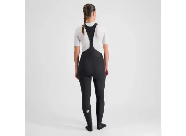 Sportful Bodyfit Pro Damen-Strumpfhose mit Latz und Polsterung Black