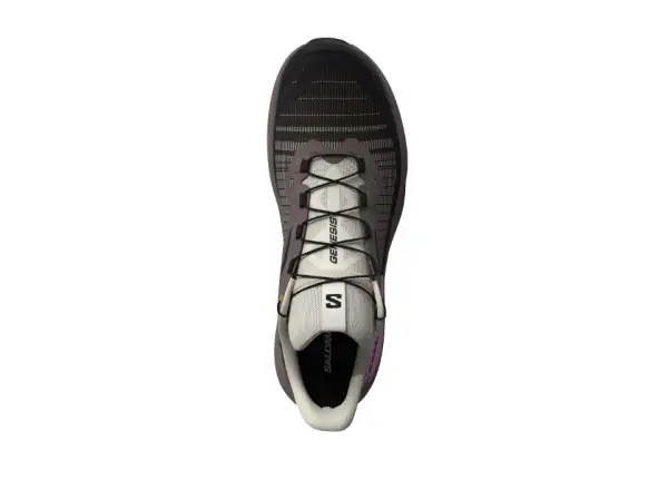 Salomon Genesis Damen-Laufschuhe Iron/Vanille/Cyclamen
