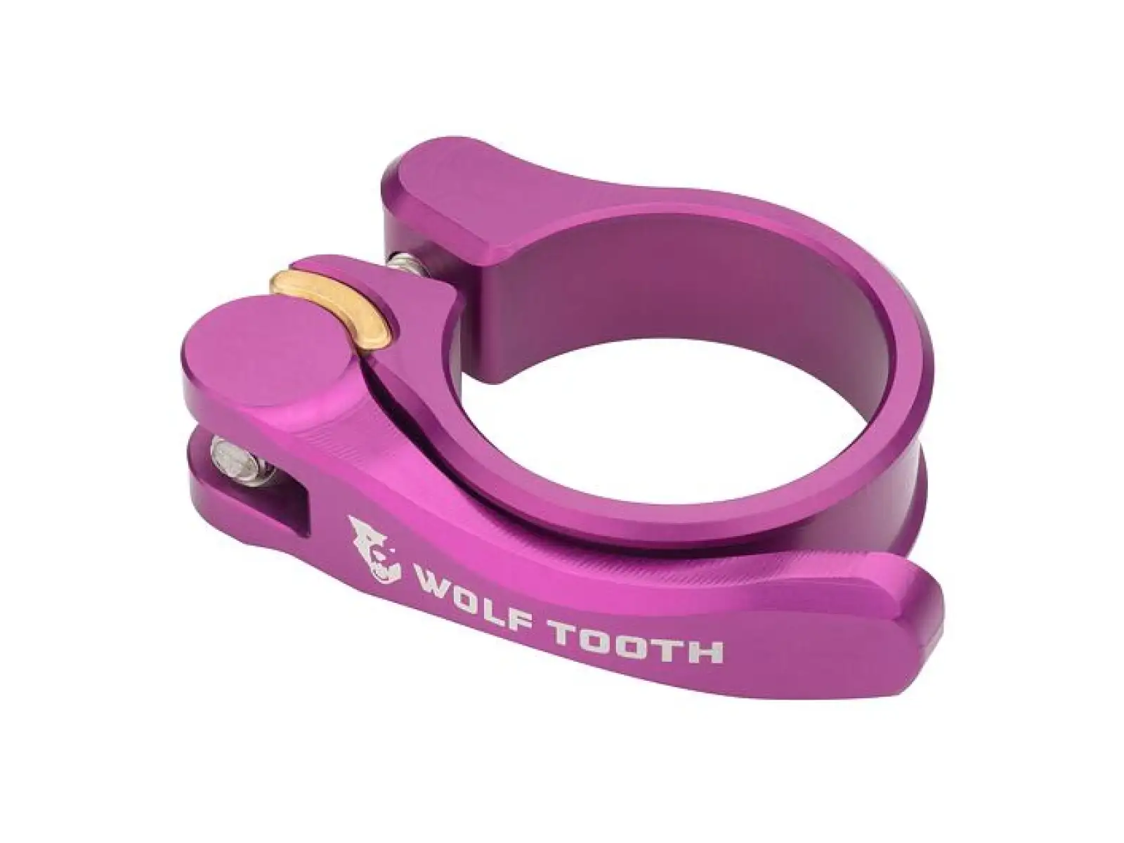 Wolf Tooth Sattelstützenklemme 34.9mm lila Quick Release