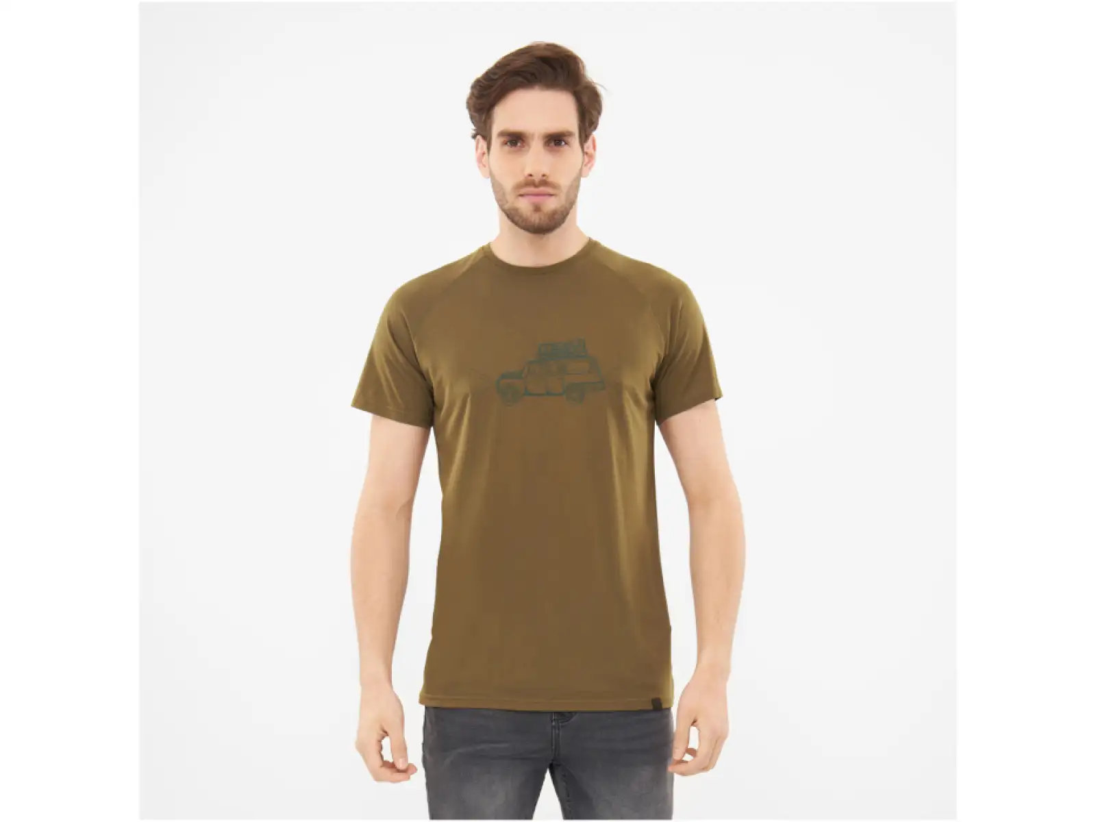 Viking Likelo Herren T-Shirt Kurzarm Olive