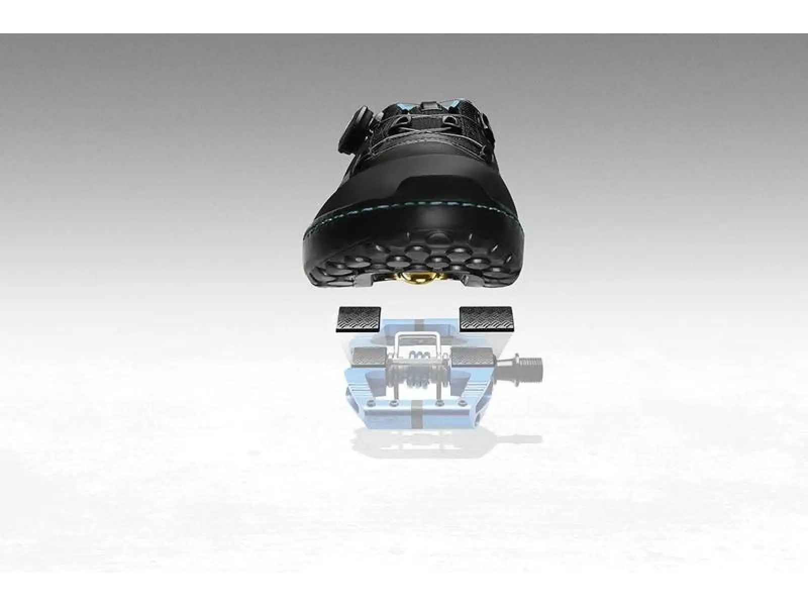 Crankbrothers Mallet Enduro Trittpedale in Hellblau