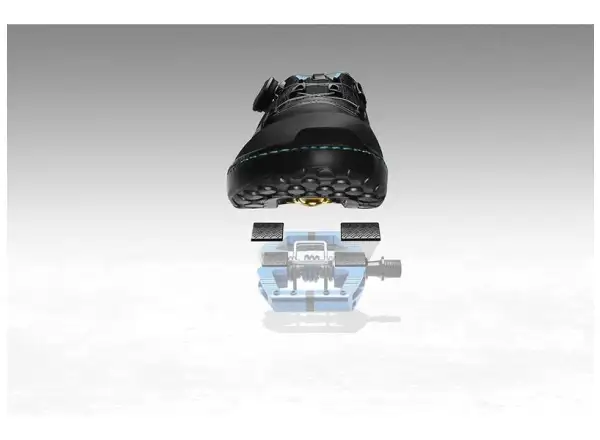 Crankbrothers Mallet Enduro Trittpedale in Hellblau