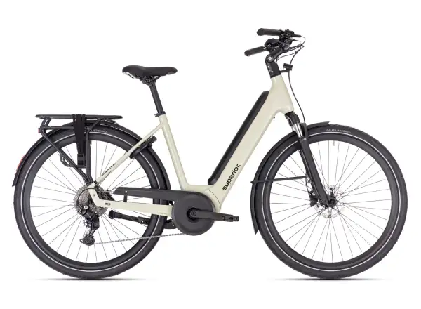 Superior eWAY 6.4 Stadt-E-Bike Gloss Soft Green