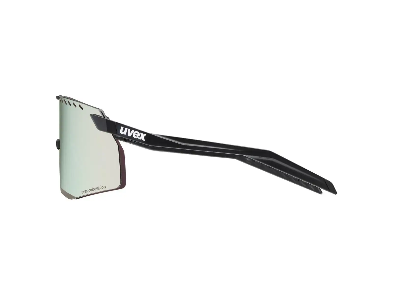 Uvex Pace Stage CV Brille Black Matt/Mir. Silver