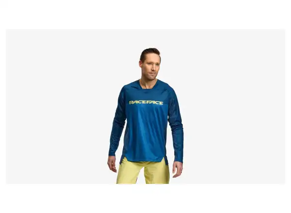 Race Face Diffuse Herren Langarmshirt Navy.