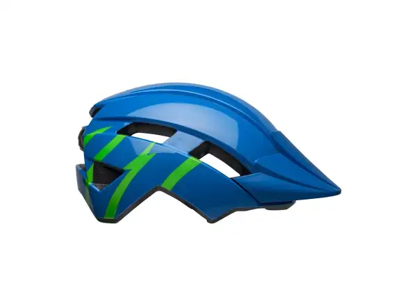 Bell Sidetrack II Kinderhelm Youth Blue/Green Größe 50-57 cm