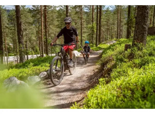 Kidreel Kinderfahrradwinde rot