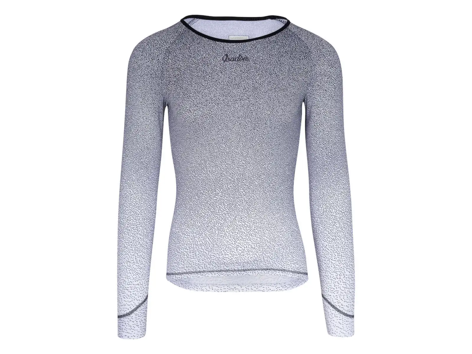 Isadore Alternative Baselayer Herren langarm T-Shirt Schwarz/Weiß