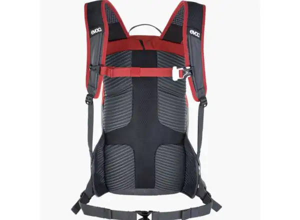 Evoc Ride 12 Rucksack 12 l + Trinkblase 2 l Chilirot/Kohlegrau
