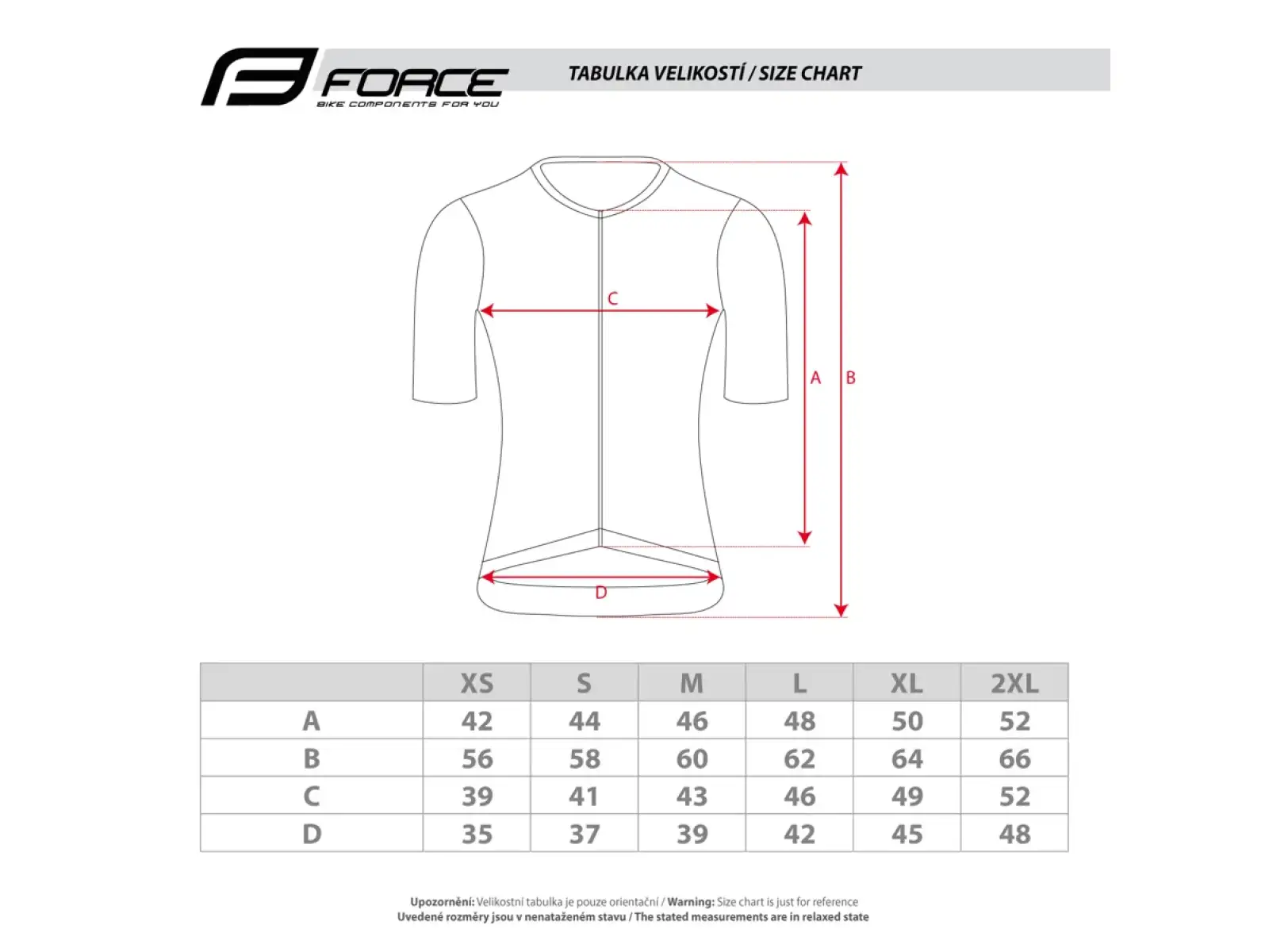 Force Crazy Herrentrikot Kurzarm blau/rot