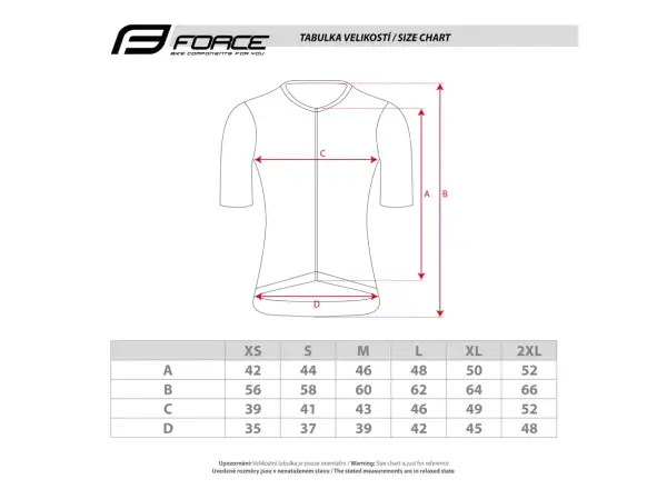 Force Crazy Herrentrikot Kurzarm blau/rot