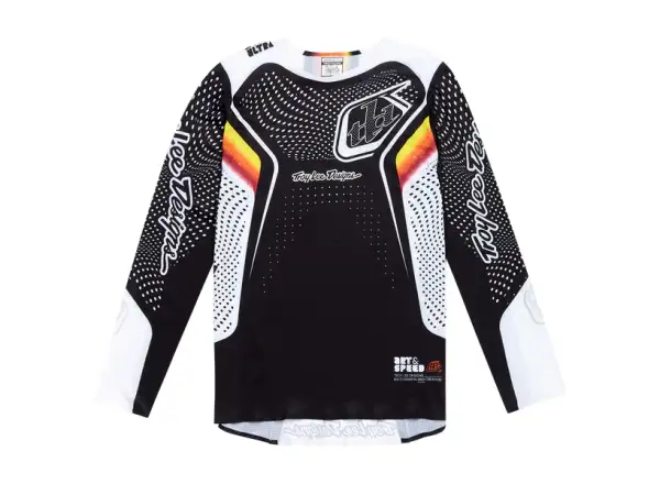 Troy Lee Designs Sprint Ultra Optic Herren Trikot Langarm schwarz