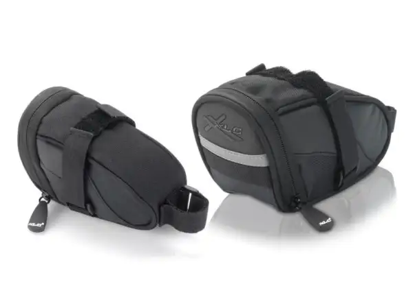 XLC Satteltasche schwarz/anthrazit 0,6l