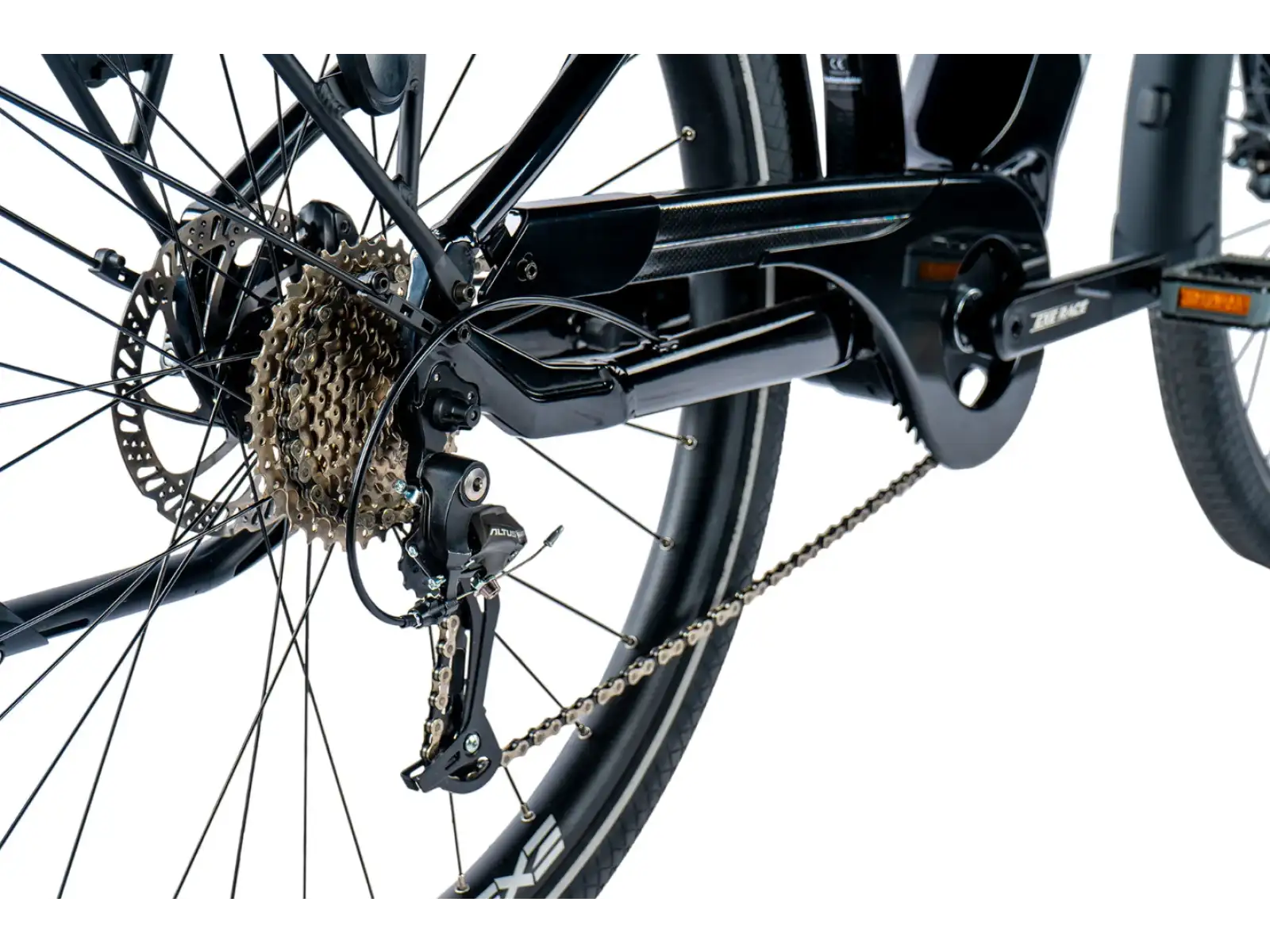 Leader Fox Denver 28 Herren Trekking E-Bike schwarz