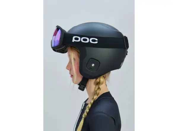 POC Skull Dura Jr Skihelm Uranium Black Matt