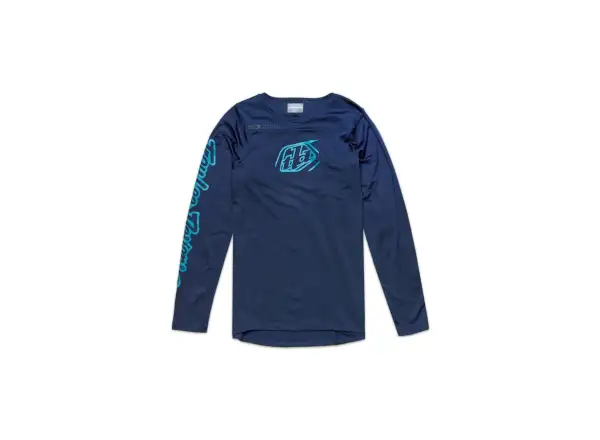 Troy Lee Designs Skyline Chill Herrenshirt Langarm Navy